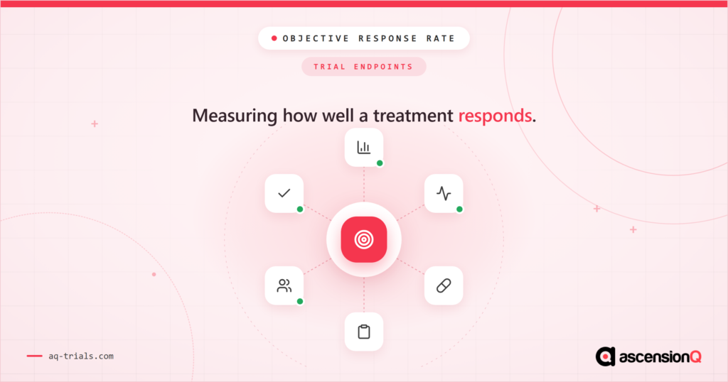 What is ORR (Objective Response Rate) in clinical trials?